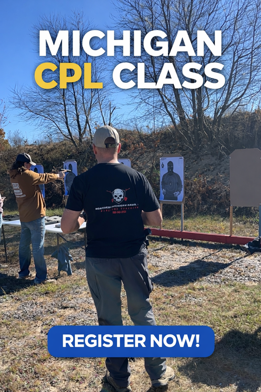 Saturday, March 21, 2026 - Michigan Concealed Pistol License Course, 9am to 5pm - West Branch Michigan
